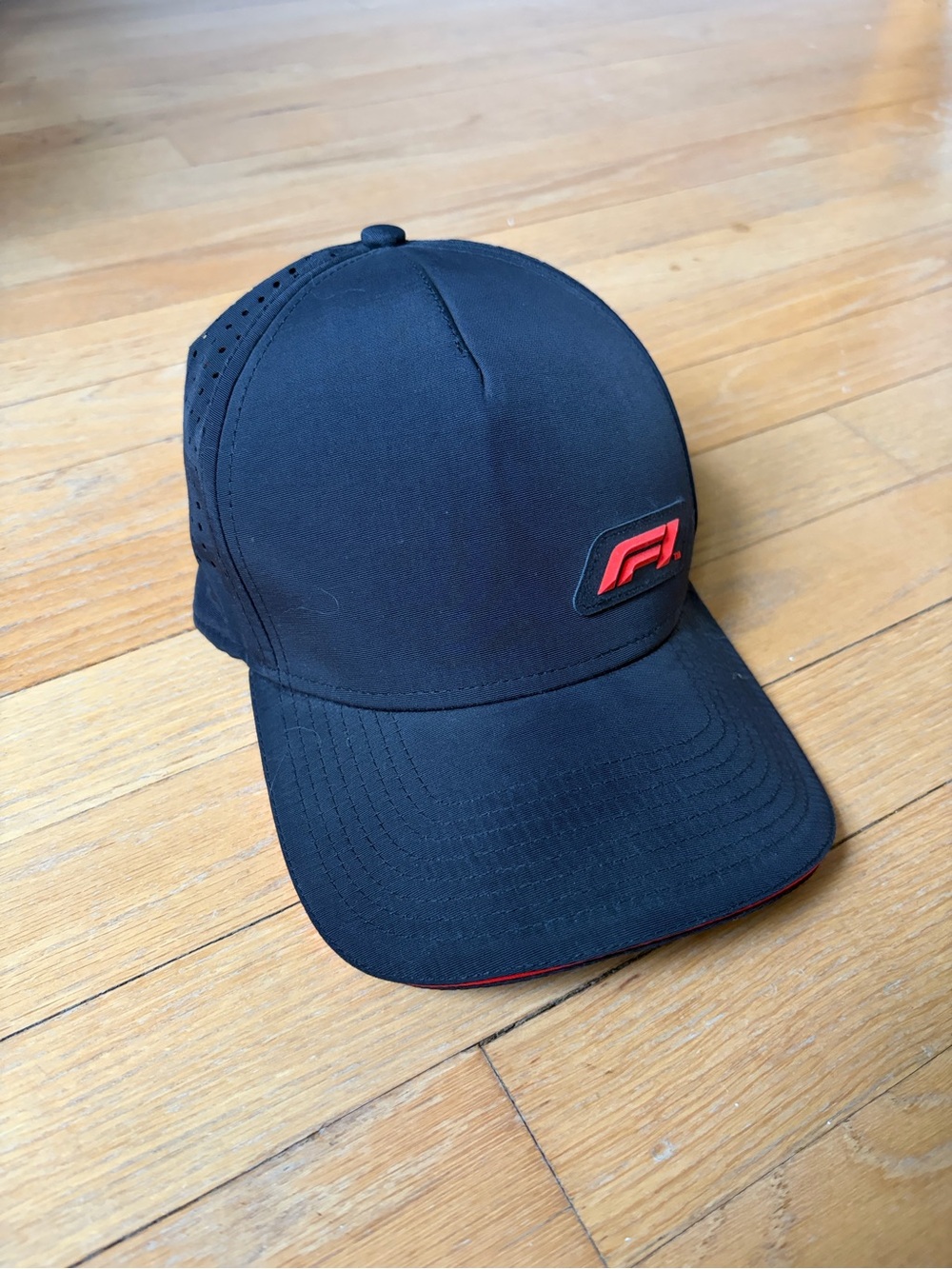 Formula 1 - Black & Red Adjustable Baseball Cap